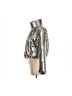 Divided by H&M Metallic Silver Jacket Size S - photo 5