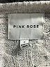 Pink Rose Gray Pullover Sweater Size S - photo 7