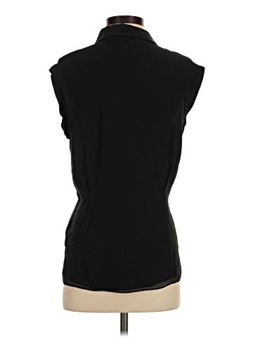 ALLSAINTS Sleeveless Silk Top (view 2)