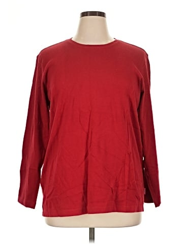 Elisabeth by Liz Claiborne 3/4 Sleeve T-Shirt (view 1)