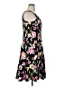 Chaps Floral Black Cocktail Dress Size 16 - photo 4