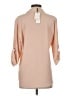 Calvin Klein Tan 3/4 Sleeve Blouse Size S - photo 2
