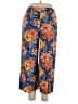 O'Neill 100% Viscose Floral Blue Casual Pants Size XL - photo 1