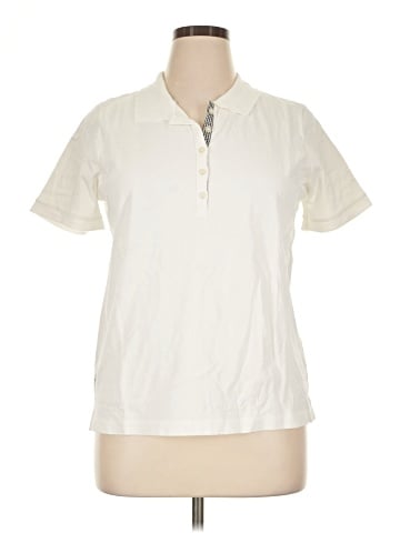 Jones New York Signature Short Sleeve Blouse (view 1)