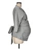 Seraphine Gray 3/4 Sleeve Top Size Med Maternity - photo 4