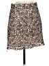 Milly 100% Polyester Paisley Black Formal Skirt Size 4 - photo 1
