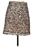 Milly 100% Polyester Paisley Black Formal Skirt Size 4 - photo 2