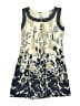 Max 100% Cotton Print Blue Dress Size S (kids) - photo 1