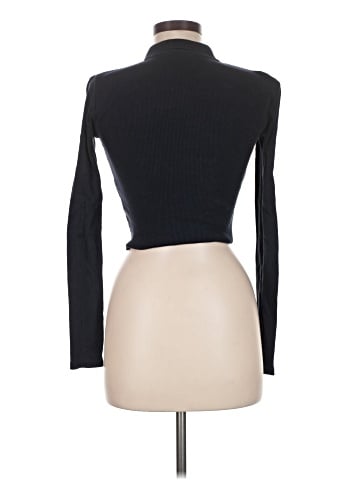 Topshop Long Sleeve Turtleneck (view 2)