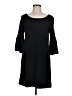 Moth Solid Black Casual Dress Size M - photo 1
