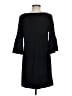 Moth Solid Black Casual Dress Size M - photo 2