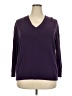 Lands' End Purple Pullover Sweater Size 2X - photo 1