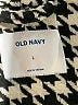 Old Navy Houndstooth Ivory Blazer Size L - photo 6