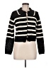 Line & Dot 100% Polyester Black Cardigan Size M - photo 1