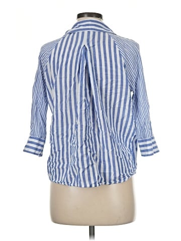 Versona 3/4 Sleeve Button-Down Shirt (view 2)