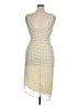 Cider 100% Polyester Polka Dots Ivory Cocktail Dress Size XL - photo 2