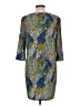 BCBGMAXAZRIA Print Blue Cocktail Dress Size L - photo 2