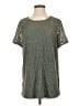 Automet Gray Short Sleeve Top Size XL - photo 1