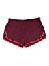 Danskin Now 100% Polyester Solid Burgundy Athletic Shorts Size L - photo 1