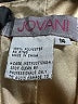 Jovani 100% Polyester Tan Cocktail Dress Size 14 - photo 4
