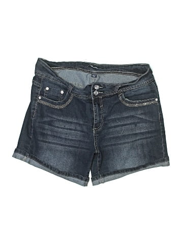 Karen T. Denim Shorts (view 1)