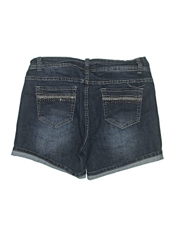 Karen T. Denim Shorts (view 2)