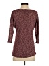 Sparkle & Fade Burgundy Pullover Sweater Size XS - photo 2