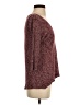 Sparkle & Fade Burgundy Pullover Sweater Size XS - photo 4