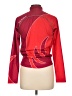 Terry 100% Polyester Graphic Red Track Jacket Size L - photo 2