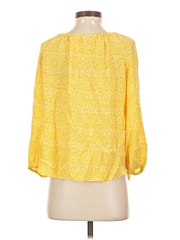 Alice & Trixie 3/4 Sleeve Silk Top (view 2)