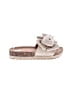 Bamboo Ivory Sandals Size 7 - photo 1
