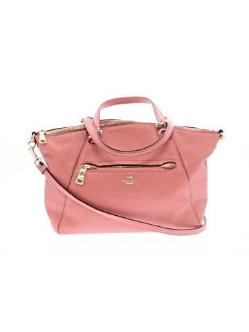 Coach Factory Leather Satchel (view 1)