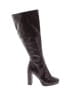 Just Fab Burgundy Boots Size 8 - photo 1