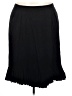 Maggie Barnes Solid Black Formal Skirt Size 16 (2) - photo 1