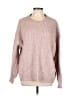 LC Lauren Conrad Tweed Pink Pullover Sweater Size L - photo 1