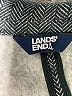 Lands' End 100% Polyester Chevron-herringbone Gray Blazer Size 3X - photo 6