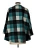 Lilla P Plaid Teal Poncho One size - photo 2