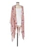 Pink Blush 100% Polyester Pink Kimono Size M - photo 1