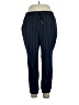 Nine West Stripes Blue Casual Pants Size XL - photo 1
