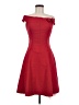 Ruby Rox Solid Red Cocktail Dress Size 7 - photo 1