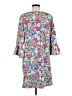 Caribbean Joe Floral Blue Casual Dress Size M - photo 2