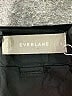 Everlane 100% Cotton Black Formal Skirt Size L - photo 4