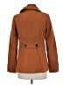 H&M 100% Polyester Brown Coat Size 6 - photo 2
