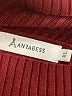 Anrabess Burgundy Turtleneck Sweater Size XL - photo 7