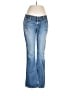 BKE Hearts Blue Jeans Size 28 waist - photo 1