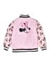 Disney 100% Polyester Graphic Pink Track Jacket Size 10 - photo 2