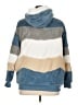 Unbranded 100% Polyester Blue Zip Up Hoodie Size XL - photo 2