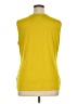 Worthington Yellow Sleeveless Blouse Size XL - photo 2