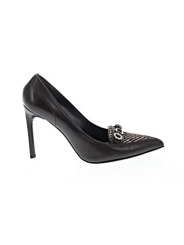 Gianni Versace Vintage Ponyhair Accent Pumps (view 1)