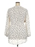 Melissa McCarthy Seven7 Polka Dots Ivory 3/4 Sleeve Blouse Size 2X - photo 2